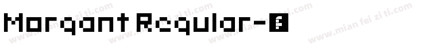 Morgant Regular字体转换